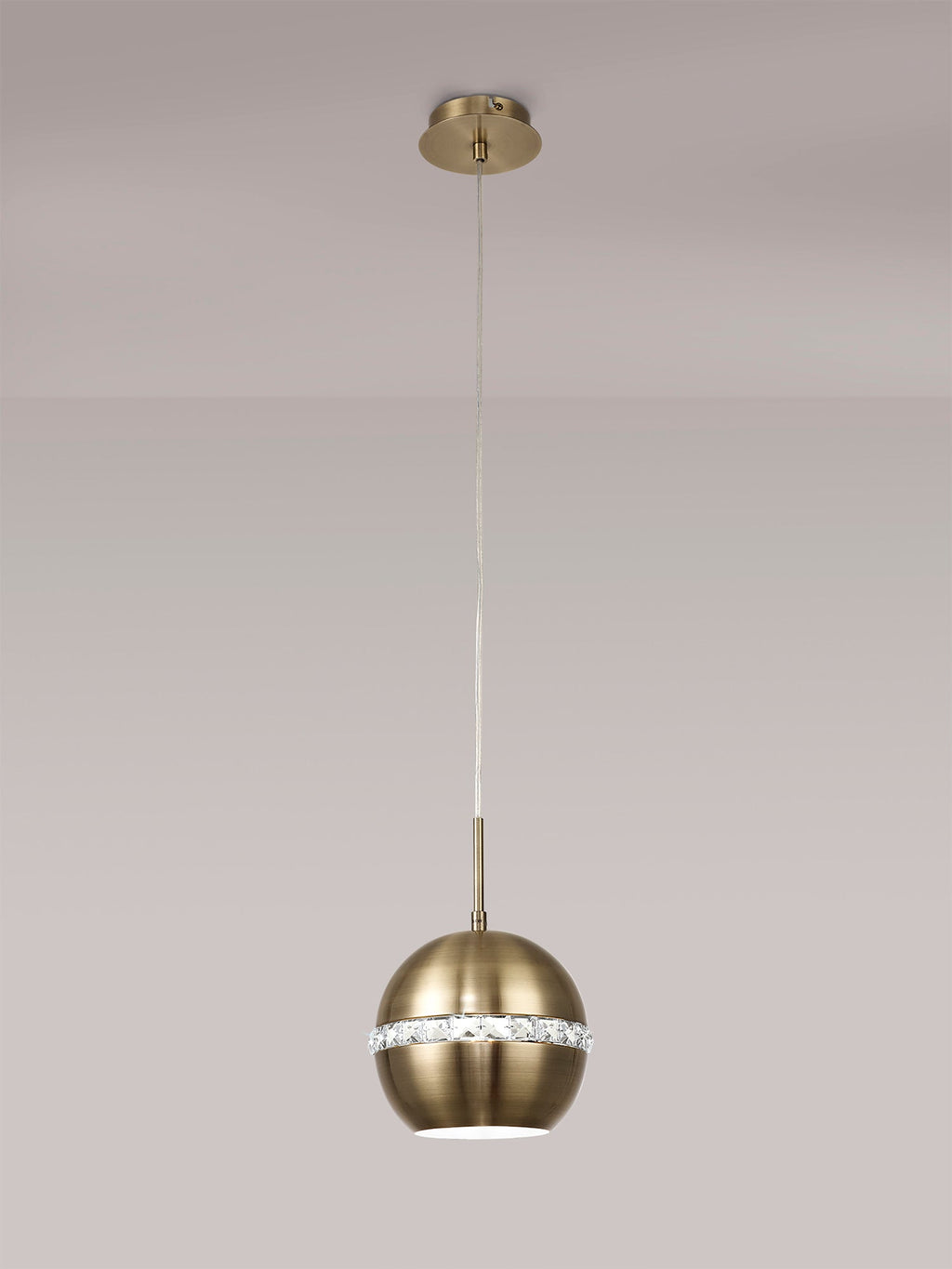 Diyas - Andrea Single Pendant - Luminosity Designs Ltd