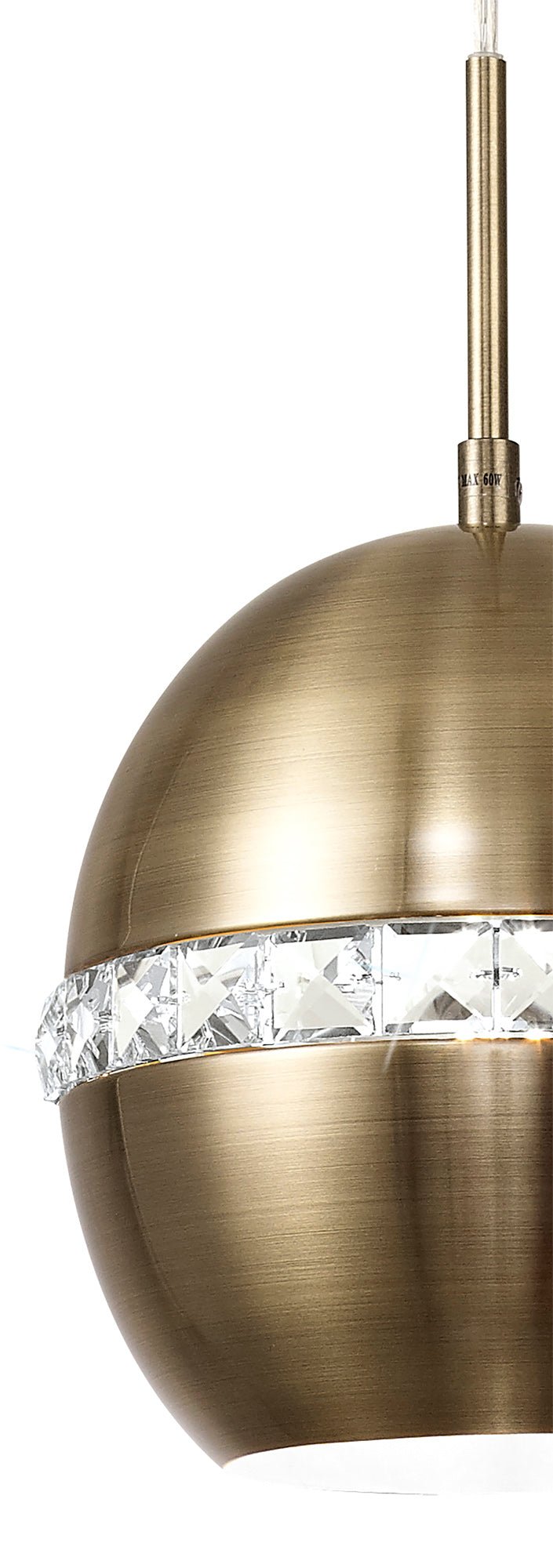 Diyas - Andrea Single Pendant - Luminosity Designs Ltd