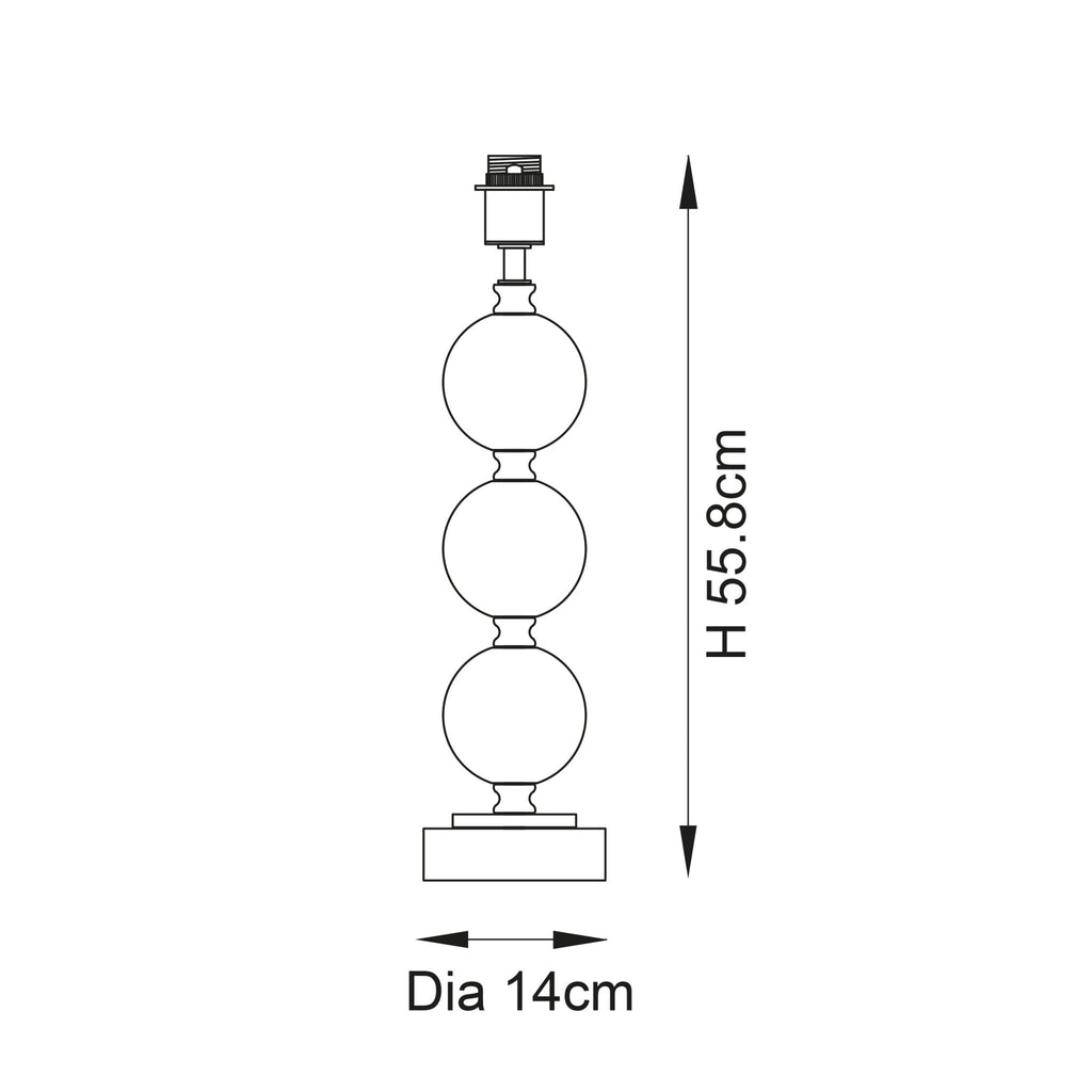 Luminosity Designs - Annie Crystal Table Lamp - Luminosity Designs Ltd