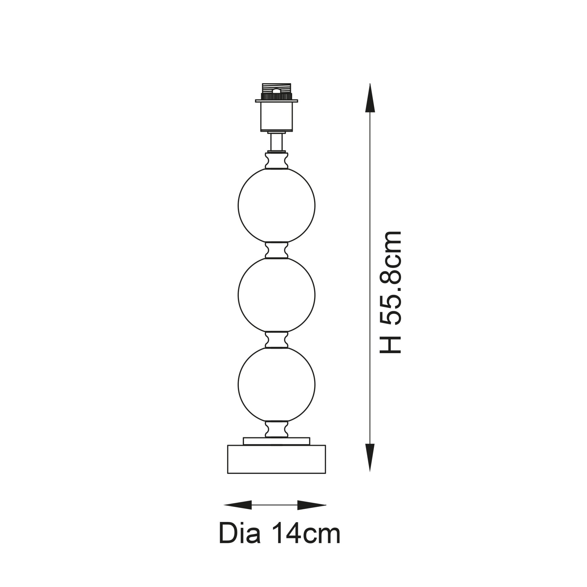 Luminosity Designs - Annie Crystal Table Lamp - Luminosity Designs Ltd