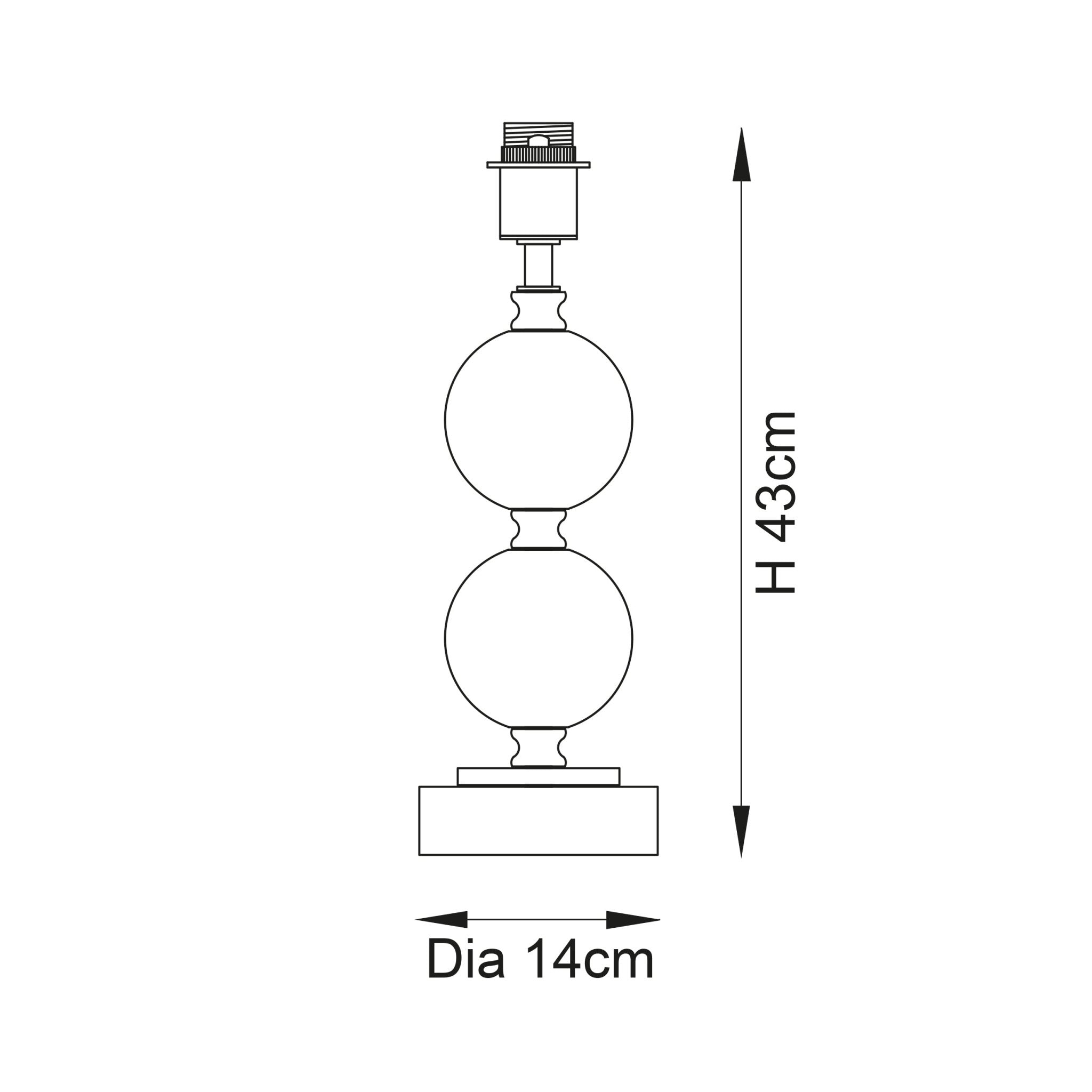 Luminosity Designs - Annie Crystal Table Lamp - Luminosity Designs Ltd