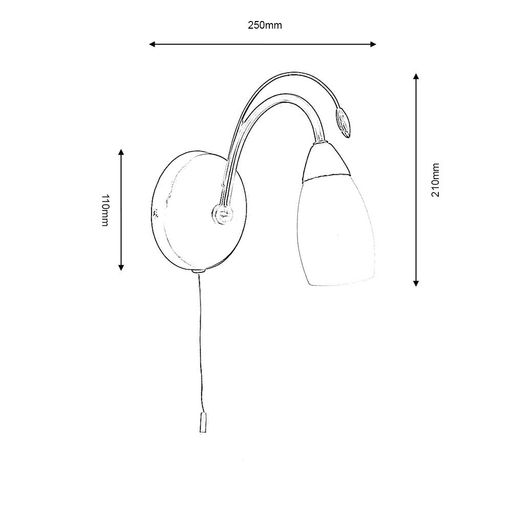 Luminosity Designs - Antwerp 1 Light Wall - Luminosity Designs Ltd