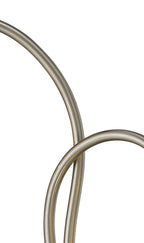 Diyas - Apollo Satin Nickel Wall Lamp - Luminosity Designs Ltd