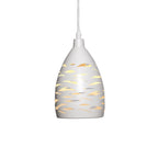 Oaks Lighting - Arbar Metal Modern Style Pendant With Cut Out Details, 1x E27 (Oaks 5312/1 P) - Luminosity Designs Ltd