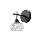 Luminosity Designs - Aria IP44 Rated Bathroom Wall Light With Cut Glass Shade - Luminosity Designs Ltd
