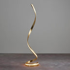 Endon - Aria Spiral Metallic LED Neon Floor Lamp (Endon 95843) - Luminosity Designs Ltd