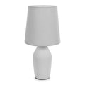 LSE - Arlo Ceramic Table Lamp With Matching Shade in Muted tones. 1x E14 (2690) - Luminosity Designs Ltd