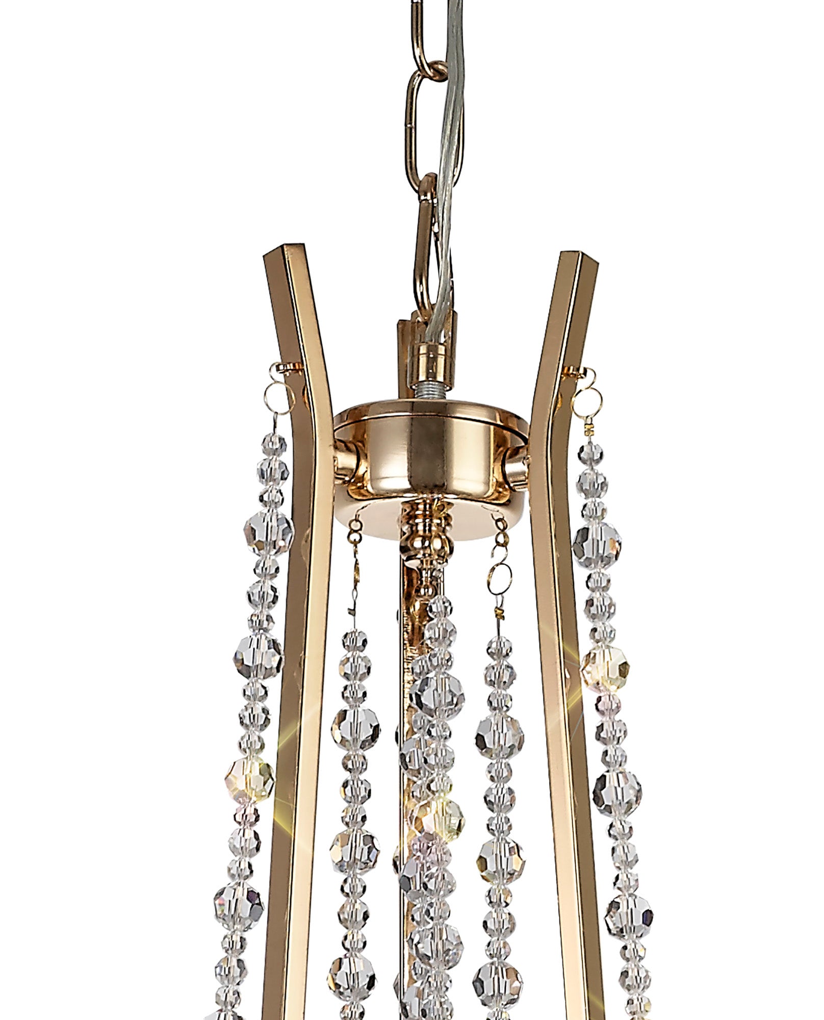 Diyas - Armand 3 Light Chandelier - Luminosity Designs Ltd