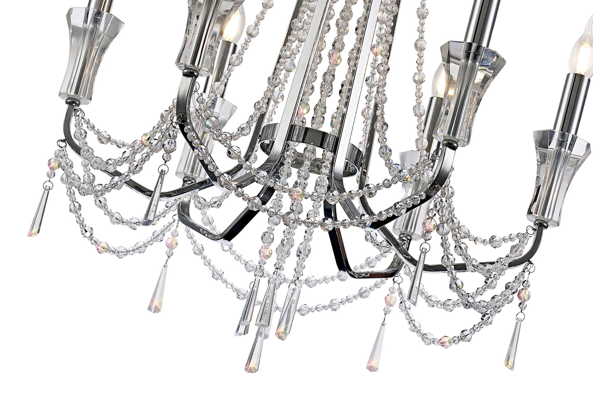 Diyas - Armand 6 Light Chandelier - Luminosity Designs Ltd