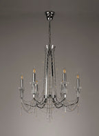Diyas - Armand 6 Light Chandelier - Luminosity Designs Ltd