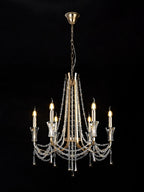 Diyas - Armand 6 Light Chandelier - Luminosity Designs Ltd
