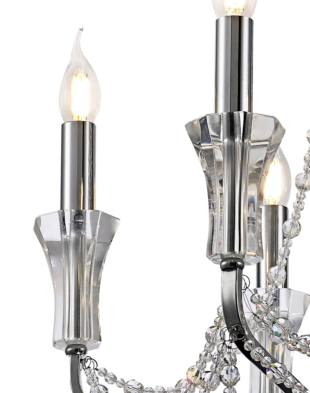 Diyas - Armand 6 Light Chandelier - Luminosity Designs Ltd