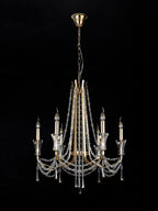 Diyas - Armand 6 Light Chandelier - Luminosity Designs Ltd