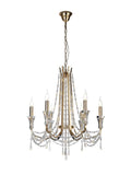 Diyas - Armand 6 Light Chandelier - Luminosity Designs Ltd