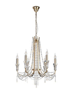 Diyas - Armand 6 Light Chandelier - Luminosity Designs Ltd