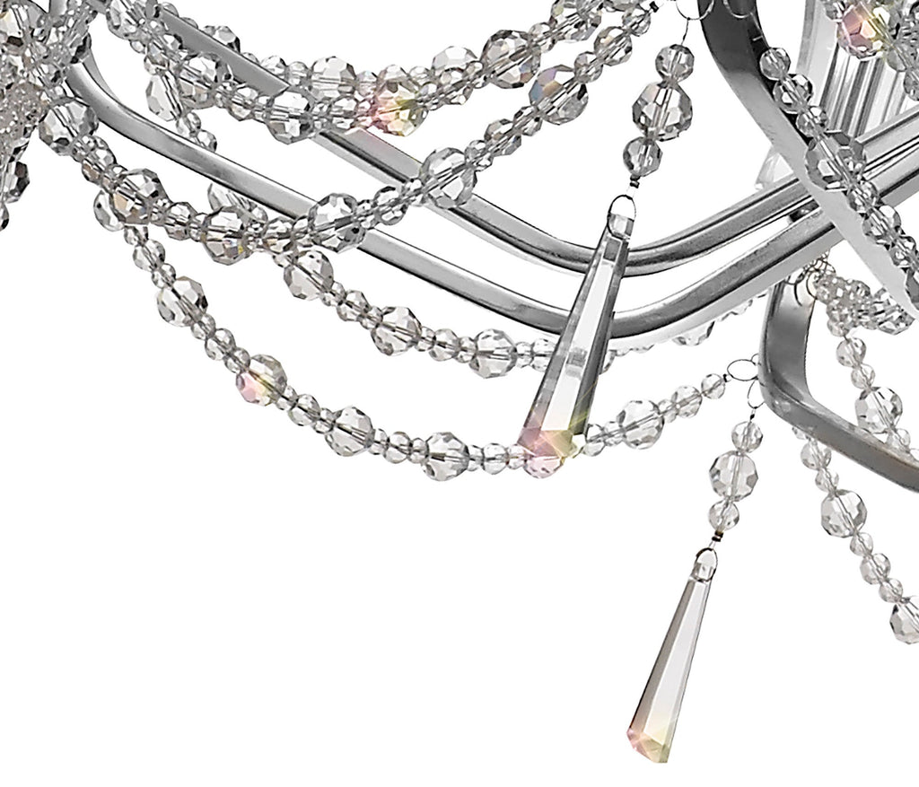 Diyas - Armand 8 Light Chandelier - Luminosity Designs Ltd