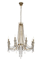Diyas - Armand 8 Light Chandelier - Luminosity Designs Ltd