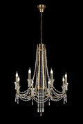 Diyas - Armand 8 Light Chandelier - Luminosity Designs Ltd