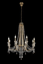 Diyas - Armand 8 Light Chandelier - Luminosity Designs Ltd