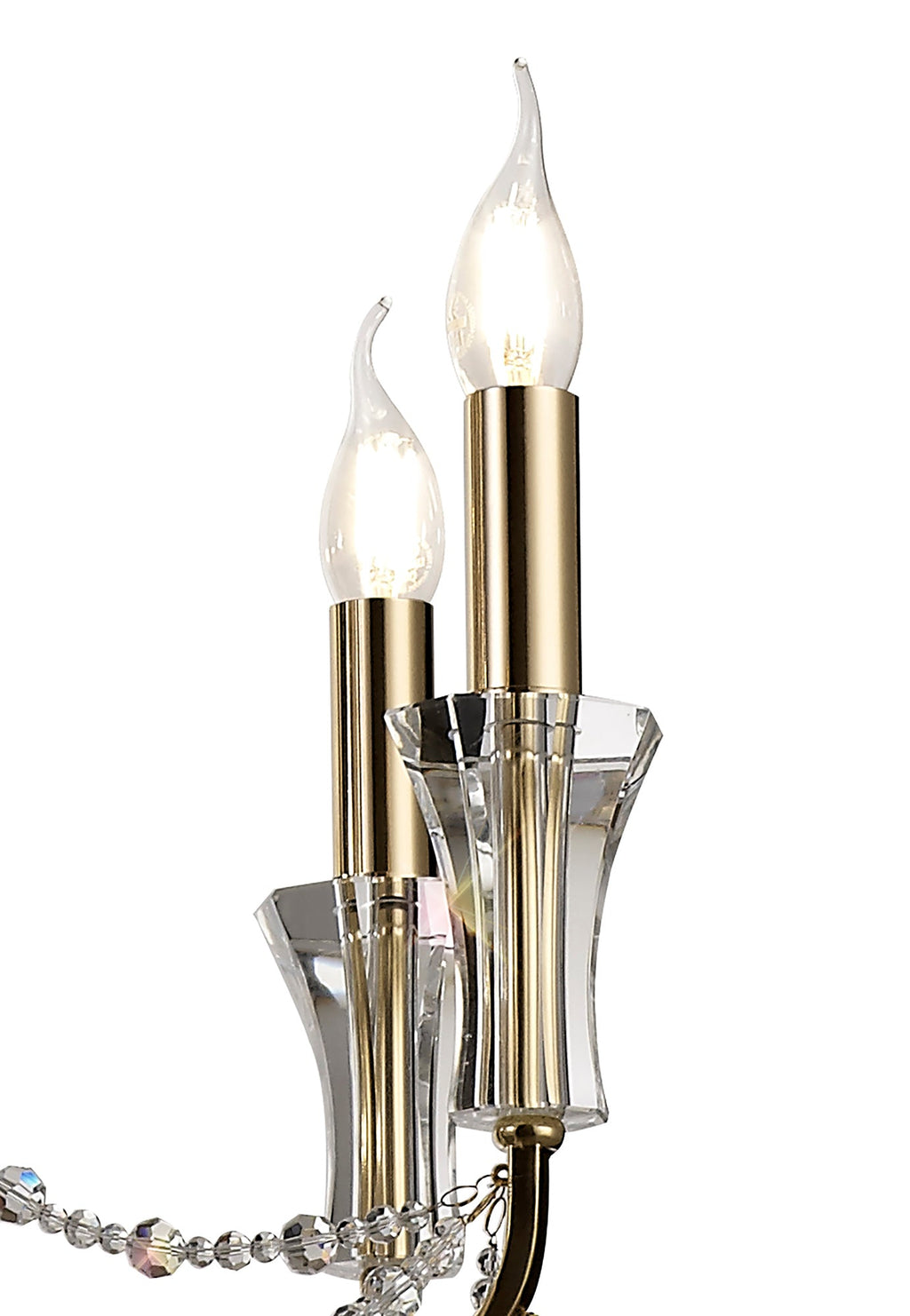 Diyas - Armand 8 Light Chandelier - Luminosity Designs Ltd