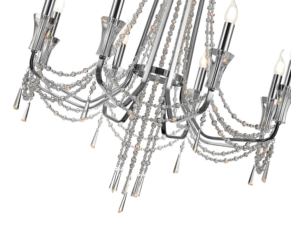 Diyas - Armand 8 Light Chandelier - Luminosity Designs Ltd