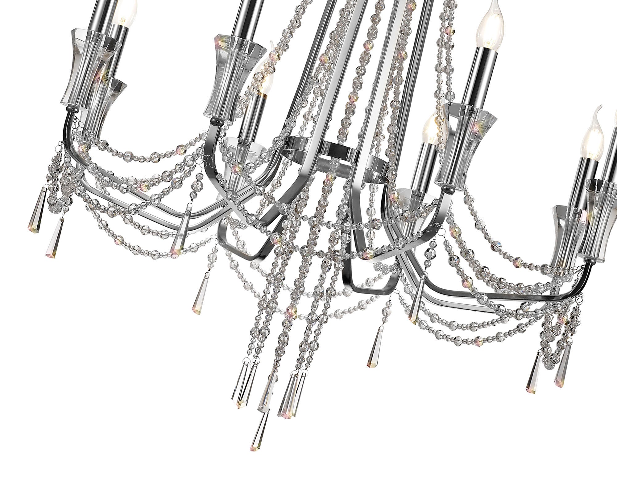 Diyas - Armand 8 Light Chandelier - Luminosity Designs Ltd