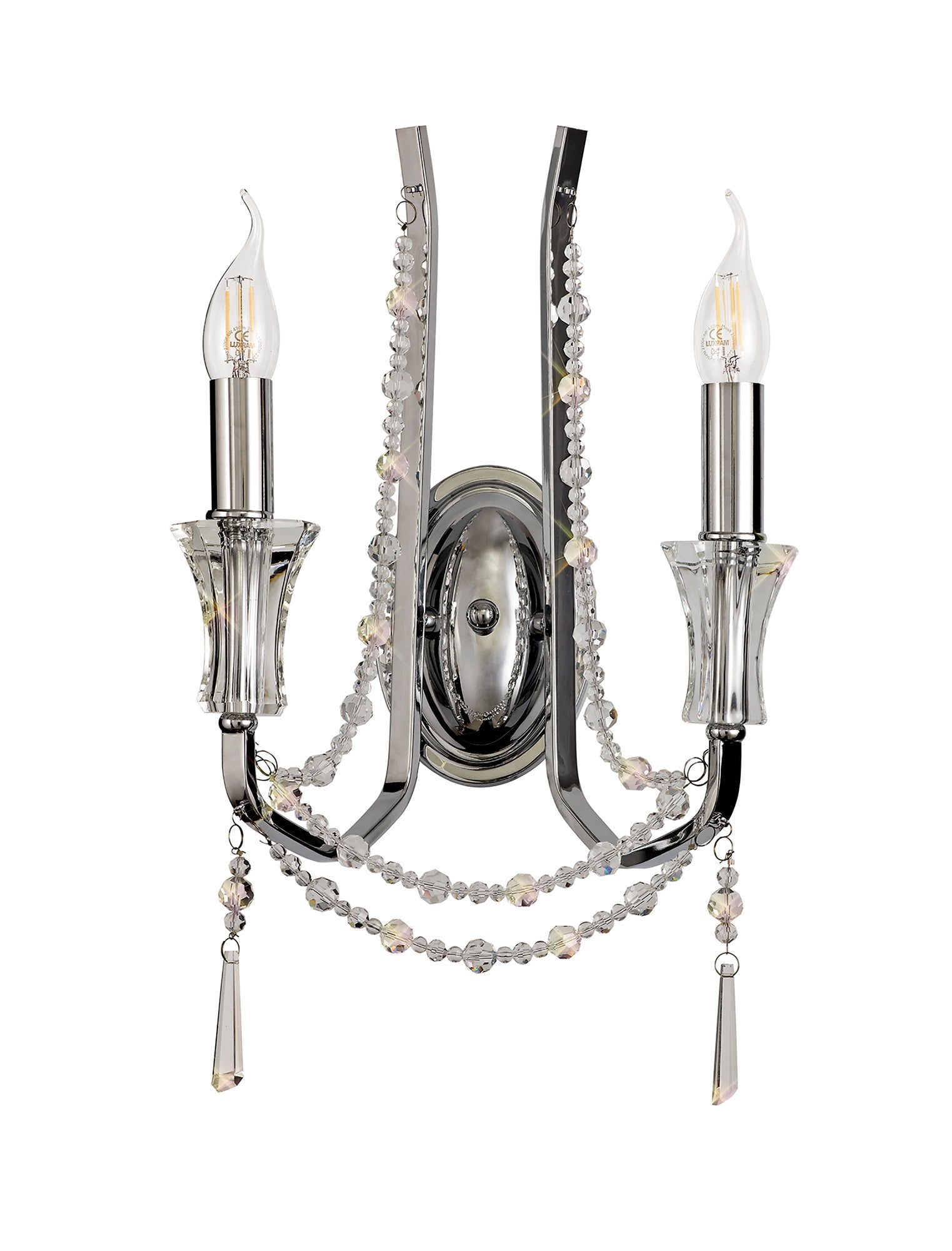 Diyas - Armand Double Wall Light - Luminosity Designs Ltd