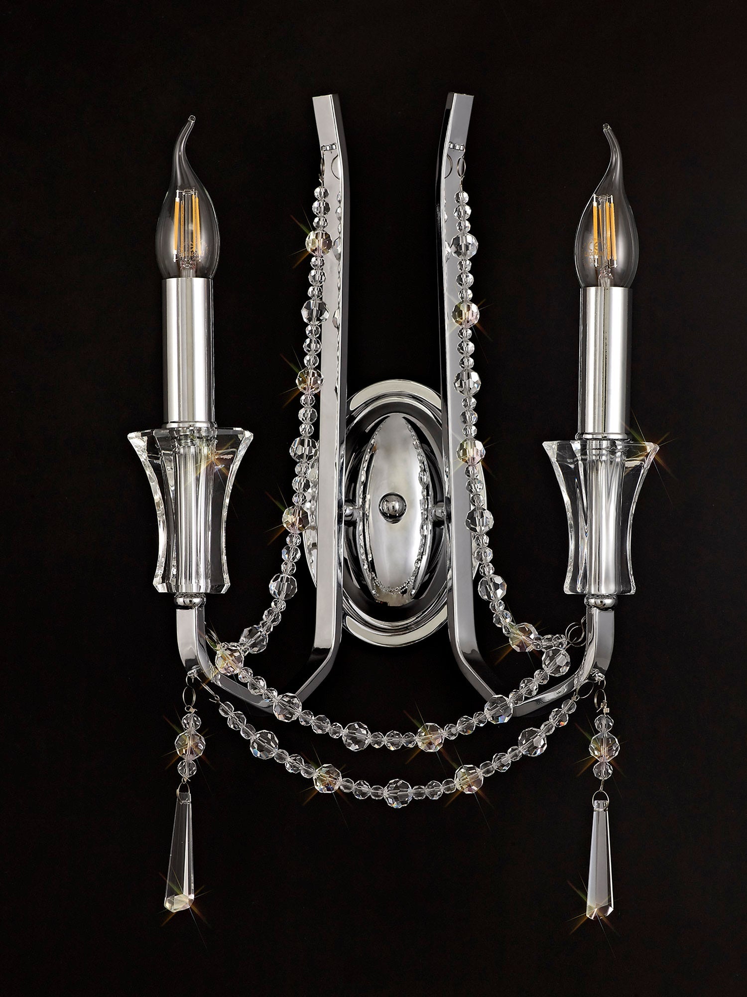 Diyas - Armand Double Wall Light - Luminosity Designs Ltd