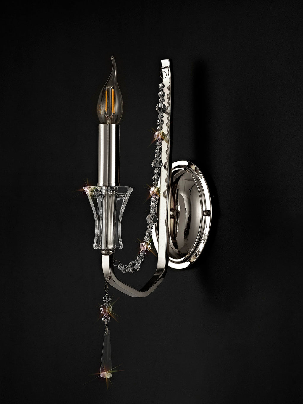 Diyas - Armand Single Wall Light - Luminosity Designs Ltd