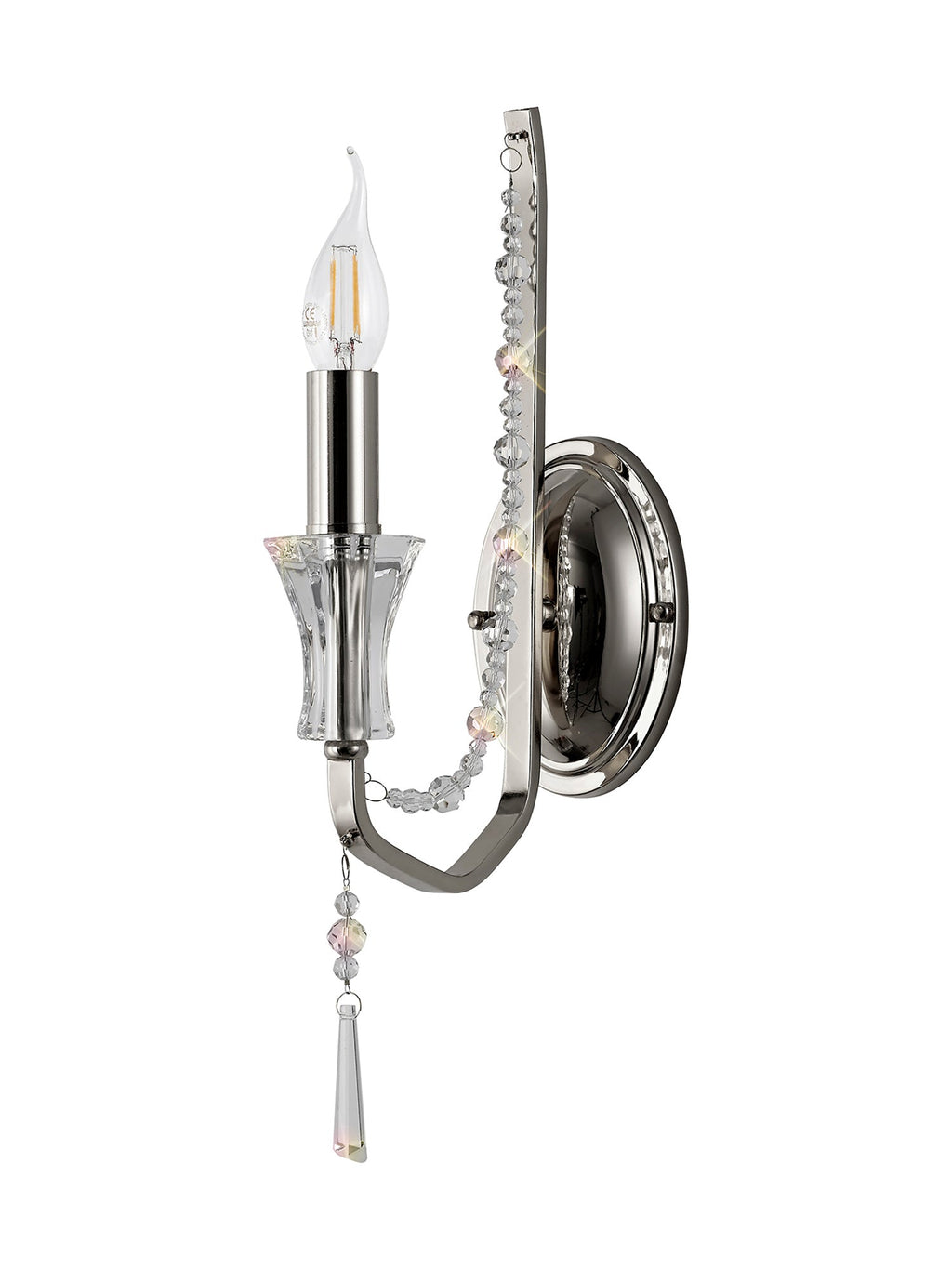 Diyas - Armand Single Wall Light - Luminosity Designs Ltd