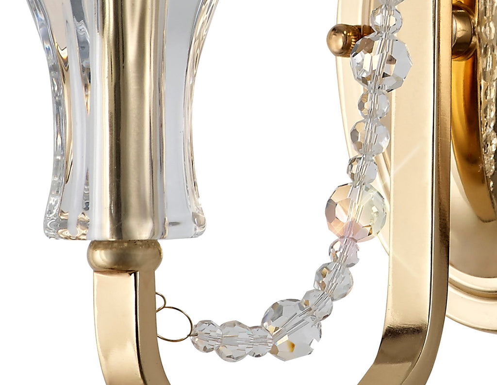 Diyas - Armand Single Wall Light - Luminosity Designs Ltd