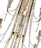 Diyas - Armand Tiered 12 Light Chandelier - Luminosity Designs Ltd