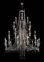 Diyas - Armand Tiered 24 Light Chandelier - Luminosity Designs Ltd