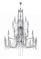 Diyas - Armand Tiered 24 Light Chandelier - Luminosity Designs Ltd