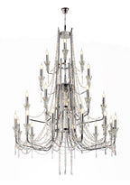 Diyas - Armand Tiered 24 Light Chandelier - Luminosity Designs Ltd