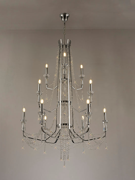 Armand Tiered 12 Light Chandelier