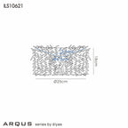 Diyas - Arqus Feather Shade - Luminosity Designs Ltd