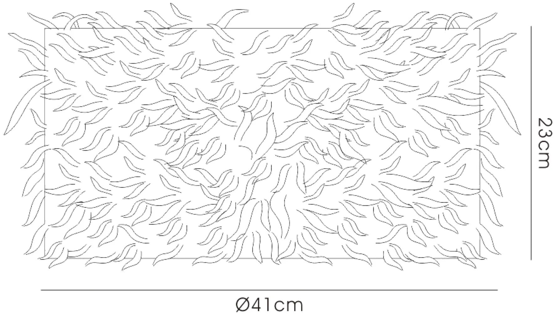 Diyas - Arqus Feather Shade - Luminosity Designs Ltd