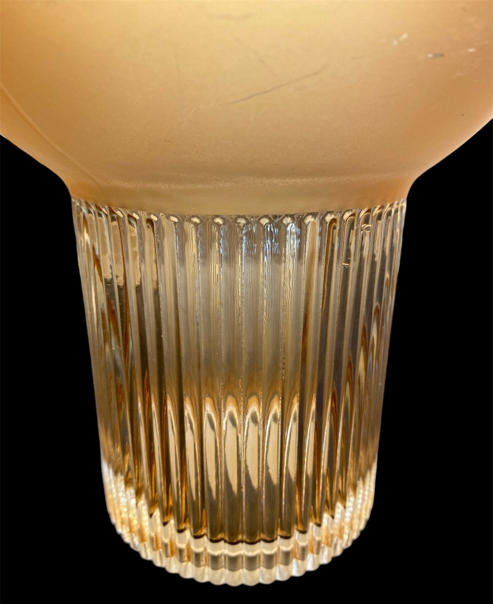 Luminosity Designs Ltd - Art Deco Style Frosted Glass Vase - Luminosity Designs Ltd