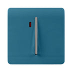 Trendi, Artistic Modern 20 Amp Neon Insert Double Pole Switch , BRITISH MADE, (25mm Back Box Required)