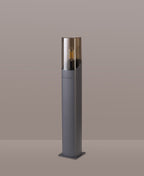 Luminosity Designs - Arty Post Lamp / Bollard, 1 x E27, IP44 - Luminosity Designs Ltd