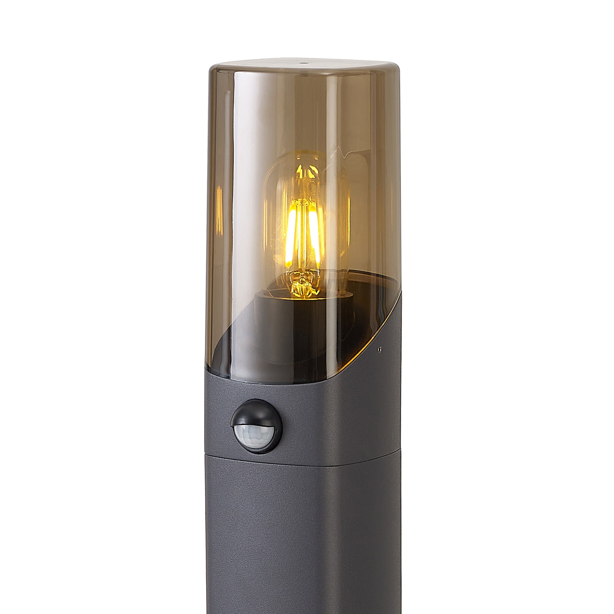 Luminosity Designs - Arty Post Lamp / Bollard With PIR Sensor 1 x E27, IP44 - Luminosity Designs Ltd