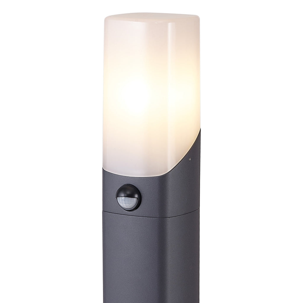 Luminosity Designs - Arty Post Lamp / Bollard With PIR Sensor 1 x E27, IP44 - Luminosity Designs Ltd