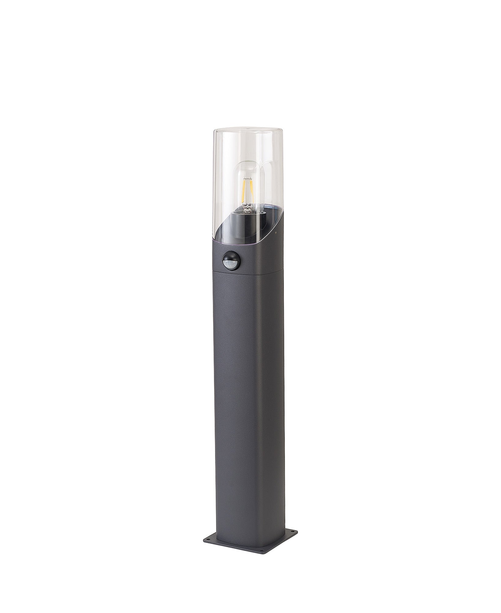Luminosity Designs - Arty Post Lamp / Bollard With PIR Sensor 1 x E27, IP44 - Luminosity Designs Ltd