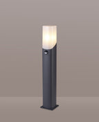 Luminosity Designs - Arty Post Lamp / Bollard With PIR Sensor 1 x E27, IP44 - Luminosity Designs Ltd