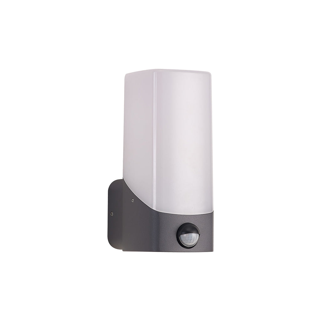 Luminosity Designs - Arty Wall Lamp With PIR Sensor 1 x E27, IP44 - Luminosity Designs Ltd