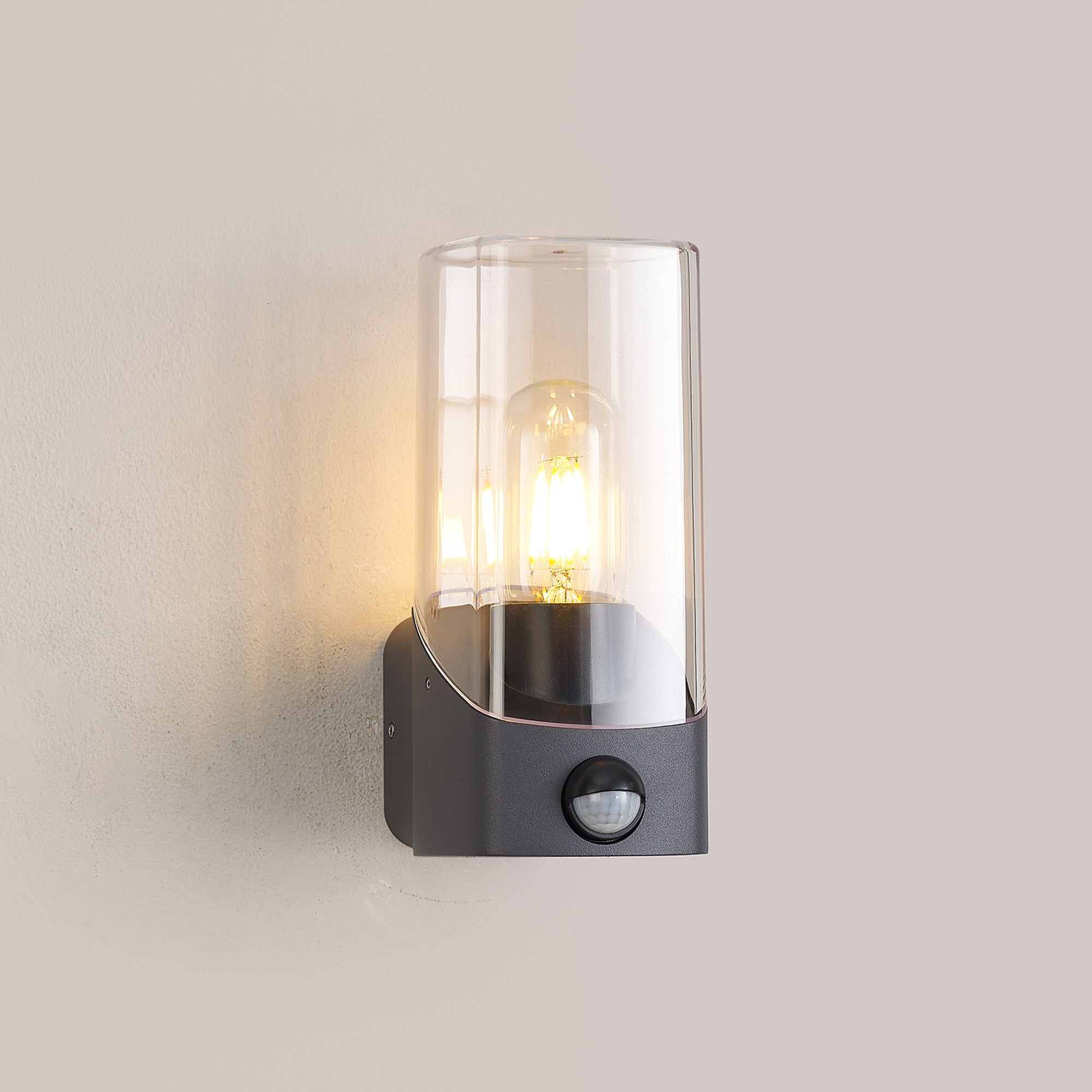Arty Wall Lamp With PIR Sensor 1 x E27, IP44