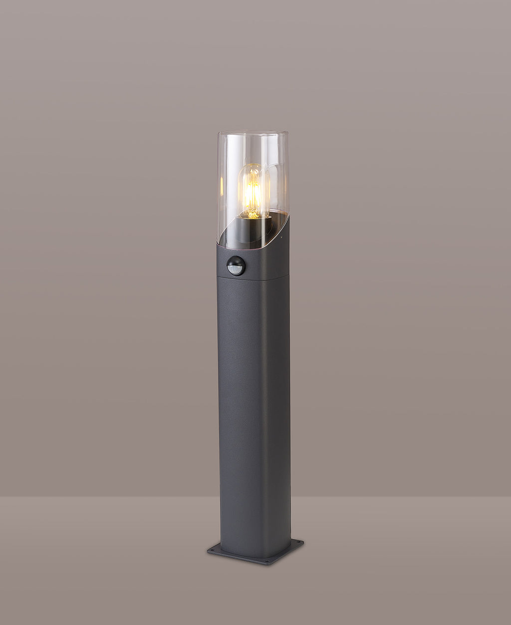 Arty Post Lamp / Bollard With PIR Sensor 1 x E27, IP44