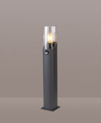 Arty Post Lamp / Bollard With PIR Sensor 1 x E27, IP44