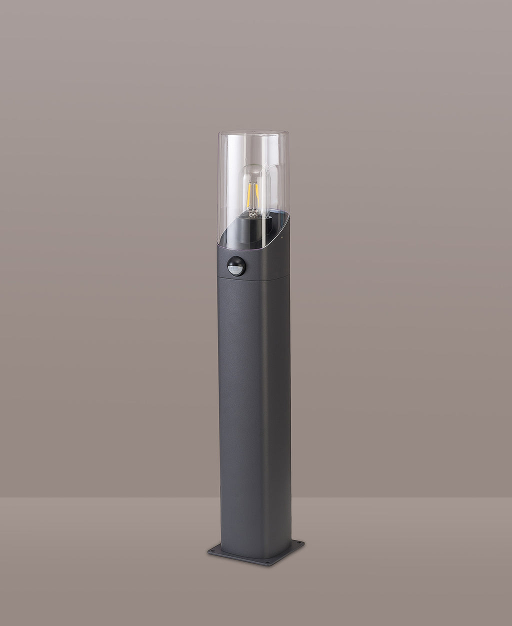 Arty Post Lamp / Bollard With PIR Sensor 1 x E27, IP44